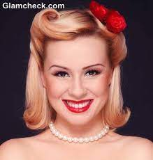 Find the resource here 6. Retro Hairstyles And Makeup Looks How To Retro Hairstyles Vintage Hairstyles Hair Styles