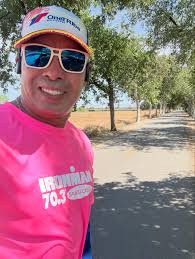 HOKA Shakeout Run from Ironman Village to Swim Start. Just ...