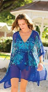 Plus Size Beach Coverups Click To Read Boomerinas Com Emma Summer Fashion Moda Para Gordinhas Moda Praia Moda