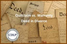 In the case of joint tenancy, this is typically done through the clerk of courts or registrar of deeds and can vary from state to state. A Quitclaim Deed Vs Warranty Deed In Divorce