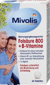 Mivolis Folsaure 800 B Vitamine Tabletten 19 G Dm At