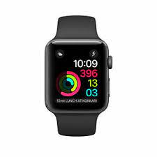 The apple watch series 1 is a revamp of the original apple watch, announced most of the parts are the same as the series 2 apple watch series 1 troubleshooting, repair, and. Apple Watch Series 1 42mm Aluminiumgehause In Space Grau Mit Sportarmband In Schwarz Mp032zd A Gunstig Kaufen Ebay