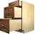 Wood 3 Drawer Cabinet