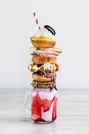 Warning You Ve Never Seen A Milkshake This Extreme Weird Food Yummy Food Food Goals