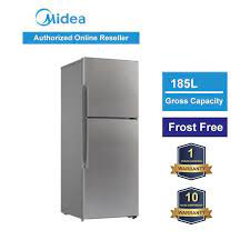 Kerana jangka hayat getah pintu peti sejuk kebiasannya akan rosak 8 tahun hingga 10 tahun sekali menyebabkan permintaan tidak terlalu tinggi di pasaran. Midea Md 222v 2 Door 185l Refrigerator Peti Sejuk 2 Pintu 1 Year Warranty Shopee Malaysia