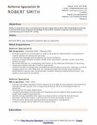 Technically, a cover letter is only required when the job posting or company specifically state so. Referral Specialist Resume Samples Qwikresume