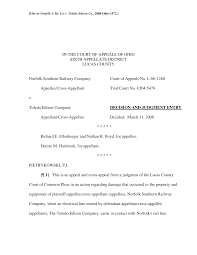 Norfolk S. Ry. Co. v. Toledo Edison Co.