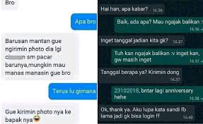 Tidak semua hubungan bisa berakhir diatas pelaminan. Kocak 10 Balasan Chat Lucu Dari Mantan Bikin Auto Nyesel Mutusin