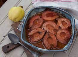 Baked Quinces Recipe Stephanie Alexander Quince Recipes Recipes Cooking Recipes