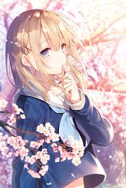 She also has a flute. 1000 Images About Anime Blonde Hair On We Heart It See More About Anime Anime Girl And Art