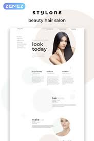 Stylone Beauty Hair Salon Elementor Wordpress Theme 72037 Tatuazh Brovej Salony Krasoty Dizajn Maketa Stranicy