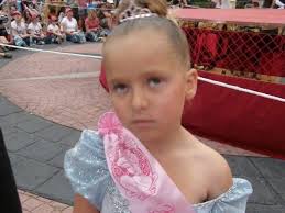 Callie girl all tucked in after bath