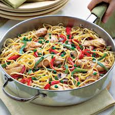 Chicken is a staple of family dinner because it can be turned into almost anything, has mild flavor, and is inexpensive. 30 Chicken Pasta Recipes Myrecipes