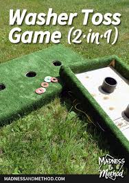 Washer game rules 3 hole. 13 Best 3 Hole Washer Game Ideas In 2021 Washers Game Backyard Games Yard Games