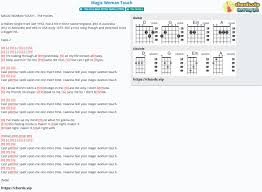 Chord Magic Woman Touch The Hollies Tab Song Lyric Sheet Guitar Ukulele Chords Vip