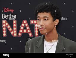 Hollywood, CA, US, March 15, 2022. Adrian Lyles arrives at Disney's BETTER  NATE THAN EVER Los Angeles Premiere held at the El Capitan Theater in  Hollywood, CA