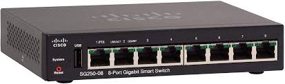 Cheap network switches, buy quality computer & office directly from china suppliers:24 port 10/100/1000mbps ports managed poe switch with 2 gigabit sfp slots 24 gigabit switch enjoy free shipping worldwide! Cisco Sg250 08 Gigabit Smart Switch Mit 8 Ports Amazon De Computer Zubehor