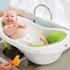 It soothes and relaxes the baby giving him a light vibrating message while he bathes making not only bathing enjoyable but enhancing the nourishing process. Baby Bathtubs For Newborn To Toddler Fisher Price Us