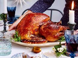 Honey Turkey Mit Apfel Zwiebelbrot Fullung Rezept Lecker Rezept Rezepte Truthahn Rezept Zwiebelbrot