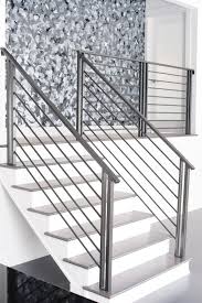 Custom Residential Railing In Rosemont Smw Staircase Railing Design Railing Design Outdoor Stair Railing