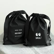 2nul Life And Travel Secret Drawstring Small Pouch Ver 2 Padded Pouch Clothing Packaging Pouch