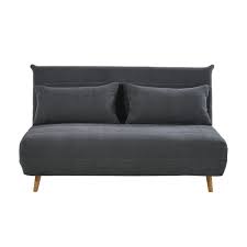 Banquette Convertible 2 Places Gris Anthracite Banquette Convertible Convertible 2 Places Lit Moderne