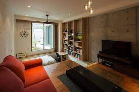 半地下で隠れ家気分を