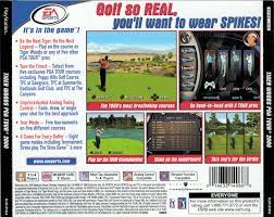 Tiger Woods Pga Tour 2000 Ntsc U Back