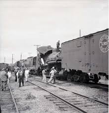 Northern Pacific Renton Wa Wreck 1955 Train Train Crash Renton