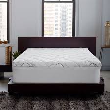 Sleep Innovations Instant Pillow Top Memory Foam And Fiber Mattress Topper Made In The Usa With A 10 Y Mattress Mattress Topper Foam Mattress Topper