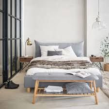 Bett 140x200, hohes fußteil, kiefer champagner lackiert. Grauen Bett 160x200 Fergus Maisons Du Monde