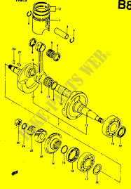 Check spelling or type a new query. Crank Shaft For Suzuki Rg 125 1994 Suzuki Motorcycles Genuine Spare Parts Catalog