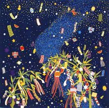 tanabata 七夕イラスト 七夕 デザイン 7月 飾り