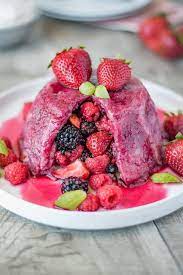 English Summer Pudding Is The Best Dessert You Ve Never Had Try This British Classic Immediately Summer Pudding Vegetarian Recipes Dessert Pudding Recipes