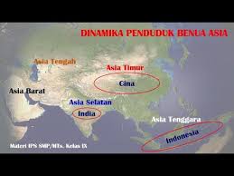 Benua asia dan benua eropa merupakan daratan yang menyatu. Dinamika Penduduk Benua Asia Materi Ips Kelas 9 Smp Mts Youtube