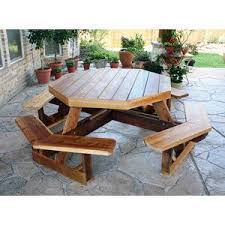 Millwood Pines Orrin Picnic Table Wayfair In 2020 Picnic Table Diy Patio Table Wooden Picnic Tables
