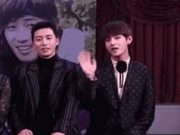 Check spelling or type a new query. Promotional Fairy Kim Taehyung With His Favourite Actor Hyung Park Seo Joon Celebrity Photos Videos Onehallyu