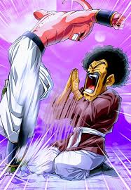 Kid Buu Mr Satan Dragon Ball Z Anime Dragon Ball Super Dragon Ball Painting Dragon Ball Art