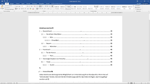 Wir haben hier zwei automatische und ein manuelles inhaltsverzeichnis. Word Gliederungsansicht Anzeigen Ebenen Festlegen Inhaltsverzeichnis Definieren 06 Youtube