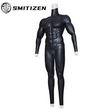 SMITIZEN Silicone Black Body Muscle Suit With Anal Hole Cosplay Costume |  eBay
