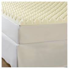 Comforpedic Loft From Beautyrest 3big Bump Memory Foam Topper White Cal King Memory Foam Topper Foam Mattress Topper Foam Mattress