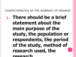 You could also extend the conclusions you draw in your report in this example to state that the traffic. Summary Conclusions And Recommendations