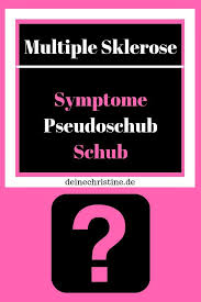 Pin Auf Multiple Sklerose Symptome