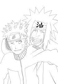 Naruto Y El Maestro By Obiot On Deviantart Naruto Painting Anime Lineart Manga Coloring Book