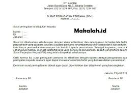 Makalah Id Tahukah Anda Contoh Surat Peringatan Yang Baik Dan Benar Jika Berbicara Tentang Surat Peringatan Tentu Yang Ada Di Pikiran Surat Peringatan Tahu