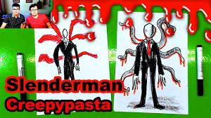 Here's how to draw slenderman step by step!slenderman is a creepy pasta that is said to control kids.pretty freaky stuff.there is a new film coming out t. Easy Slenderman Easy Scary Things To Draw Novocom Top
