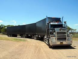 All Black Road Train Kenworth Trucks Train Truck Big Rig Trucks