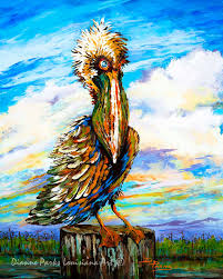 Maybe you would like to learn more about one of these? Louisiana Brown Pelicanlouisiana State Birdswamp And Bayou Etsy Louisiana Art New Orleans Art Artist