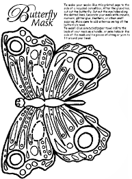 New free coloring pagesbrowse, print & color our latest. Butterfly Mask Coloring Page Crayola Com