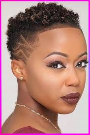 Stylish Side Shaved New Short Curly Brown Hairstyles For Black To Womens To Looking More F Natural Hair Styles For Black Women Short Curly Haircuts Hair Styles